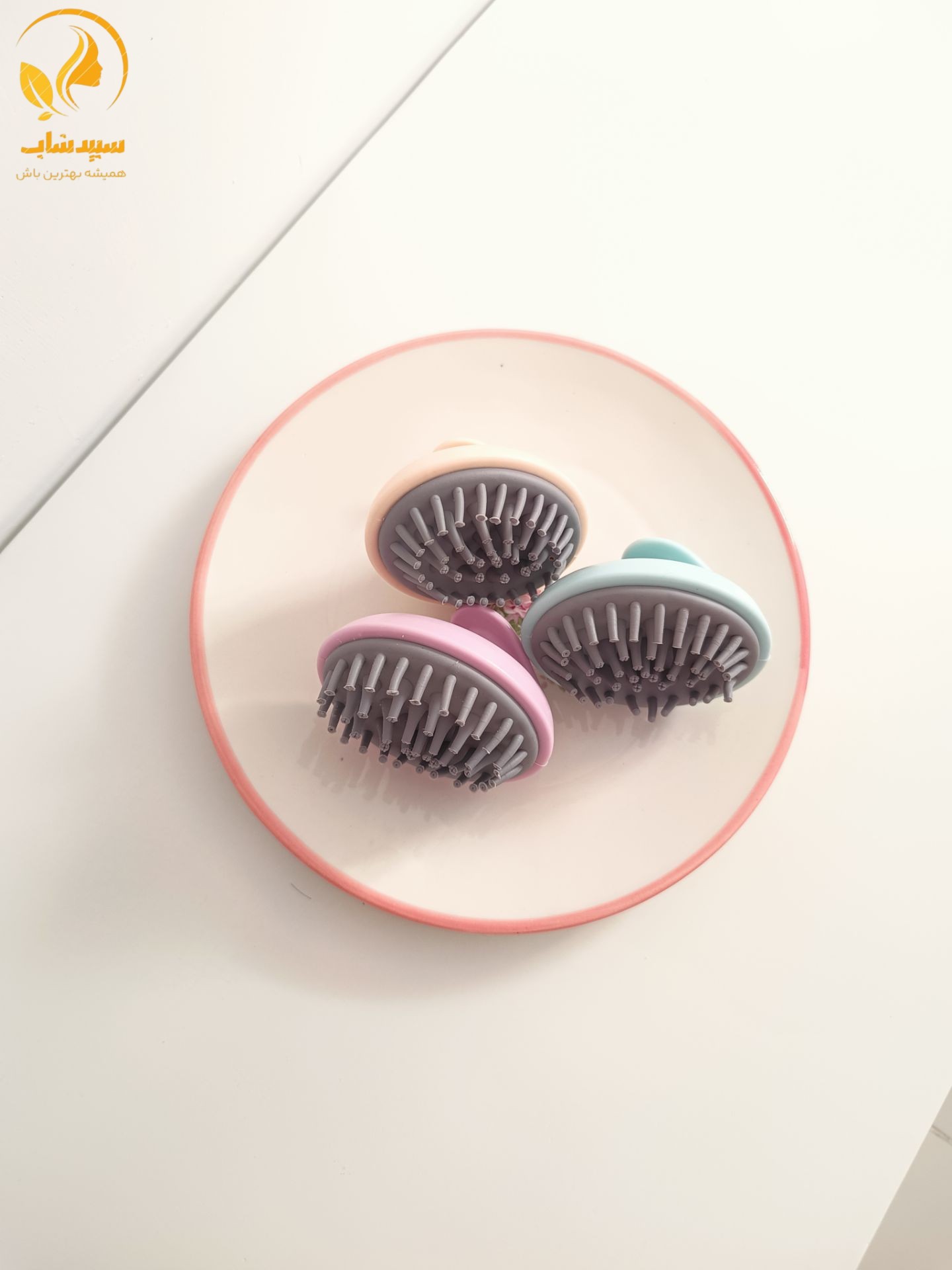سرشور سیلیکونی دسته دار